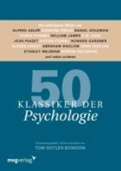 Thumbnail - 50 Klassiker Der Psychologie | Tom Butler-bowdon | Taschenbuch |
