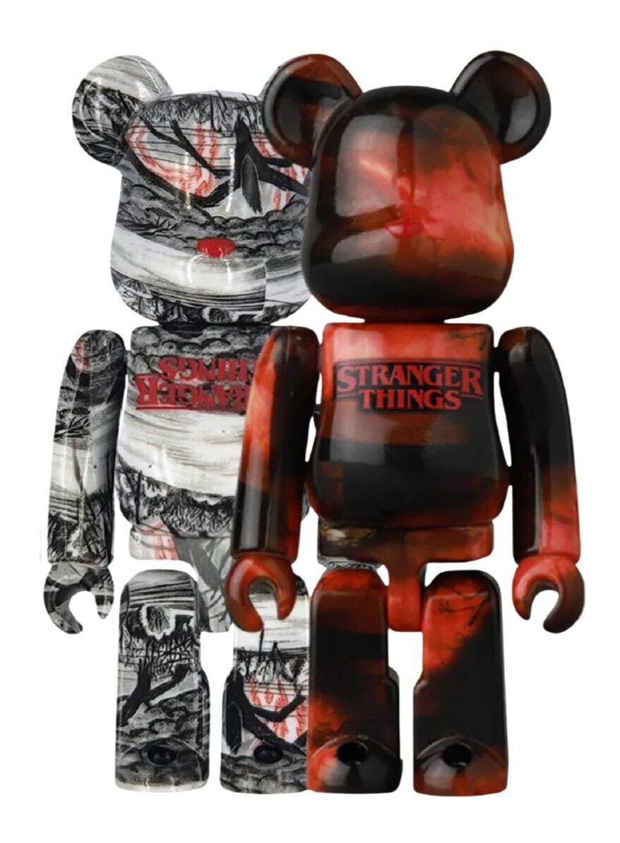 Bearbrick Series 44 Stranger Things Set of 2 Variant Chase Netflix