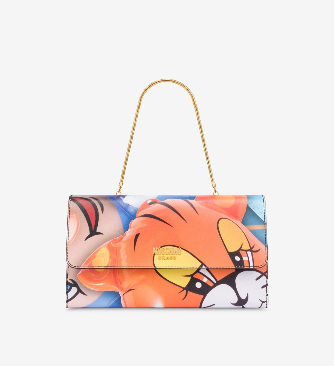 トートバッグ Moschino FW25 BAG (MC4226PP1N OF0 30A) Moschino INFLATABLE ANIMALS CALFSKIN BAG - MULTICOLOURED