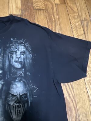 Vintage SlipKnot Band T-shirt Heavy Metal 2008 Men's Large | eBay