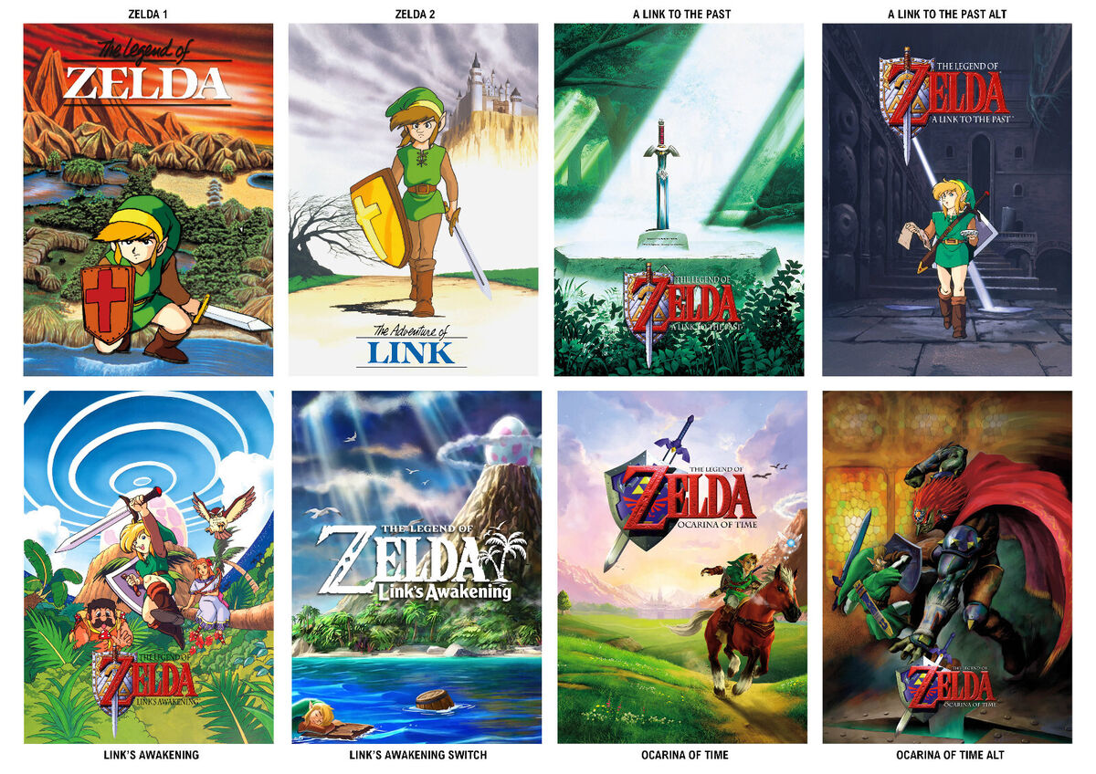 The Legend of Zelda Thank You Tags for Party Favors Qty 8 