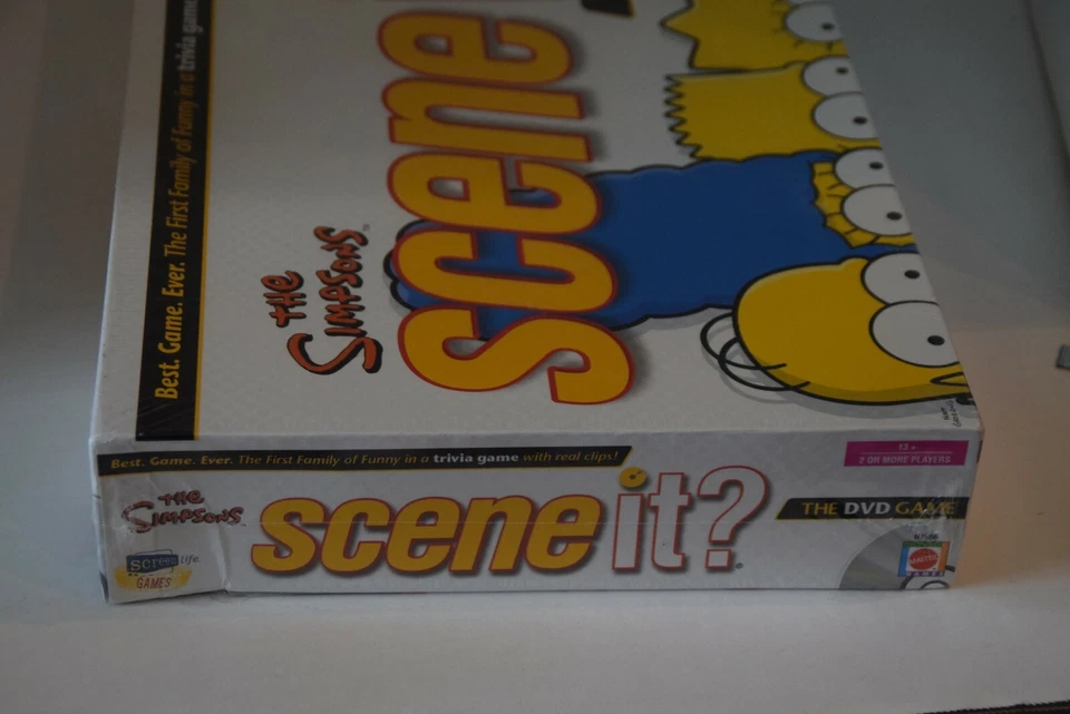 SCENE IT? The Simpsons - DVD Board Game - Mattel - Brand New Sealed 2009 - Image 4 of 4