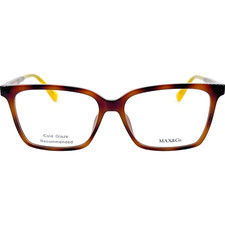 Max  Co MO5052 Womens Plastic Eyeglass Frame 056 Havana 53-14