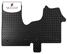 Fits Renault Trafic 2014-Onwards Tailored 3mm Heavy Duty Rubber Van Floor Mats