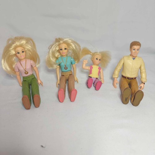 2008 Fisher Price Loving Family vintage Figures Mother Father daughter - Picture 3 of 3