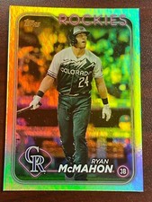 2024 Topps #463 Ryan McMahon Colorado Rockies Silver Rainbow Foil Parallel