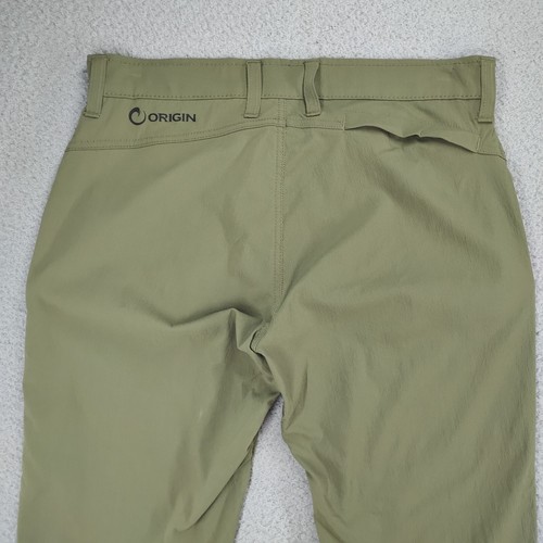 Origin Nyloc 3.0 Field Pant Mens 34R Olive Lightweight Performance Chino USA - Picture 4 of 18