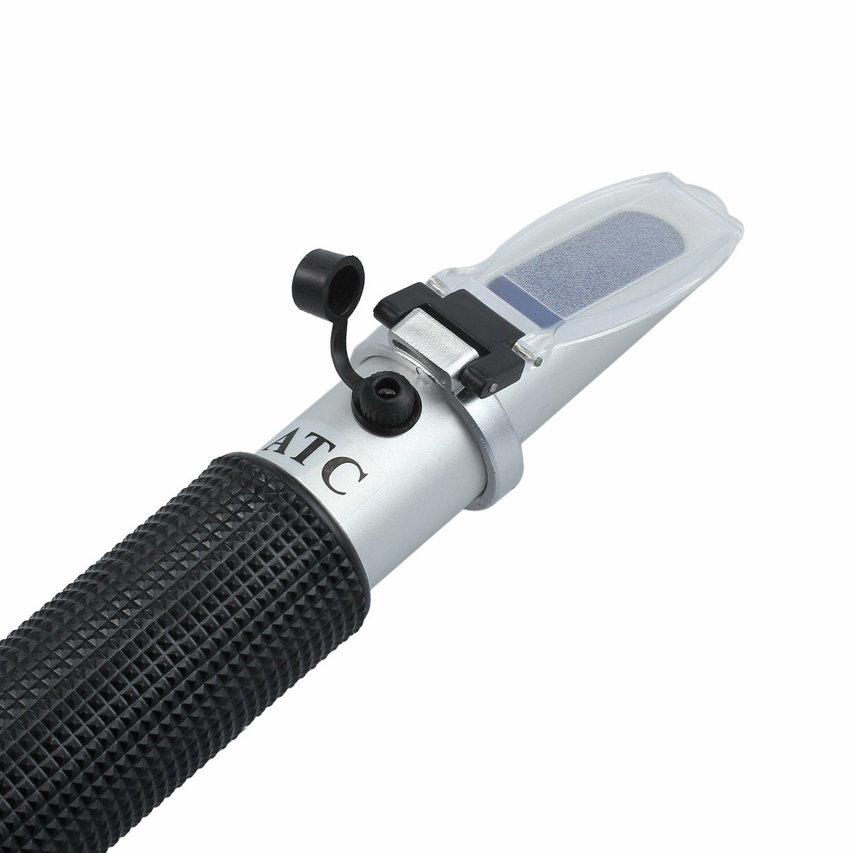 Optics Salinity 0-10% Refractometer, Dual Scale (1.0 to 1.070 S.G/0-100ppt) for Salt Seawater Aquarium Tank, Marine Industry, with LED Light and Pipettes