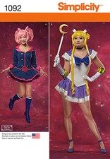 Sewing Pattern Cosplay (2); Size 30-40
