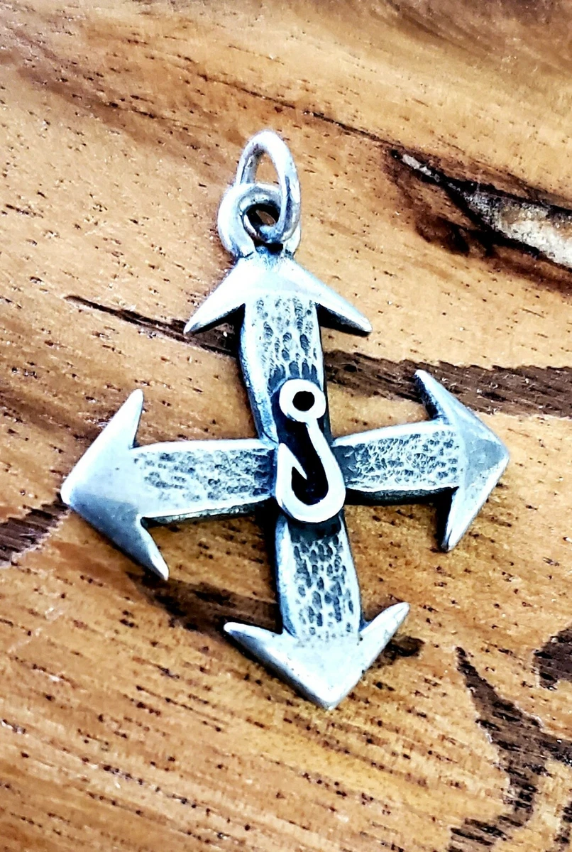 James Avery Retired Fishers of Men Medium Cross Pendant About 1 3 8