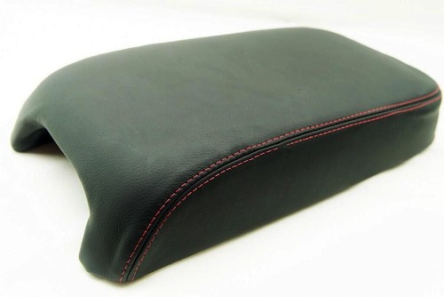 Fits 11-19 Jeep Grand Cherokee Vinyl w/Red Stitch Center Console Armrest Cover - Bild 1 von 4