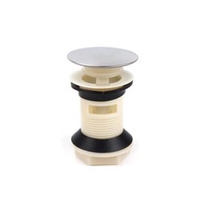 PILETTA SCARICO CLICK CLACK TAPPO UNIVERSALE LAVABO LAVELLO BIDET 1/4" 02063