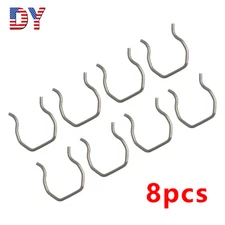 8Pcs Fuel Injector Connector Clip Retainer for 6.0L Powerstroke Diesel Ford