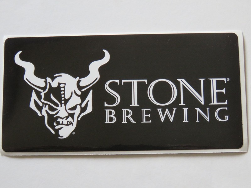 BEER Collectible STICKER ~ STONE Brewing Co ~ Escondido, CALIFORNIA ~ Gargoyle