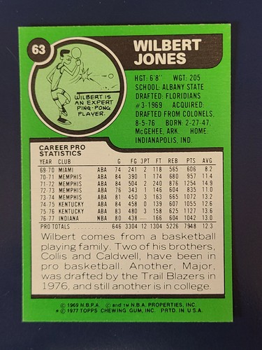 Tarjetas de baloncesto Topps 1977-78 completan tu conjunto que elijas elegir cada una #1 - 132 - Imagen 121 de 265