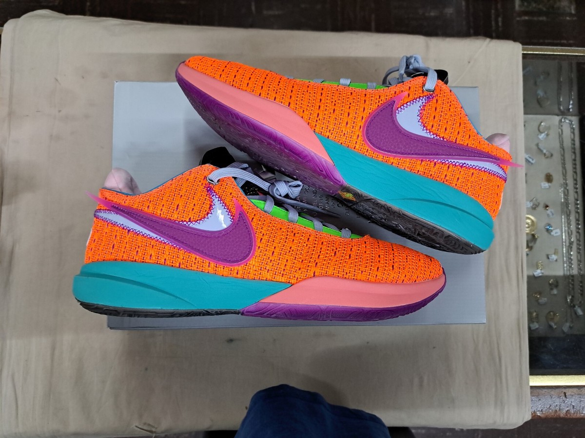 Nike LeBron James XX 20 Chosen 1 Total Orange Purple DJ5423-800