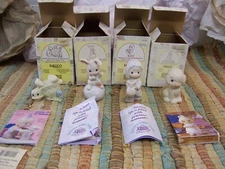 Lot of 4 Precious Moments 531057, 184004, 183792, 531014 All n Box Free Shipping