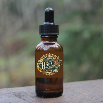 Hops Extract Hops Tincture (Humulus Lupulus) Pure CALMING RELAX 2oz USA