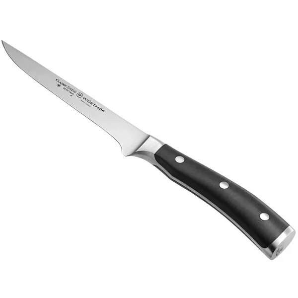 Cuchillo deshuesador de cocina WUSTHOF Classic Ikon de 5 pulgadas - acero inoxidable - Foto 2 de 2