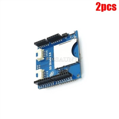 2Pcs 2 In One Uno R3 Arduino Mega 2560 For Arduino Sd Card Tf Card Shield Ic pb