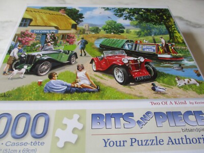 1,000 Piece Kevin Walsh Art Puzzle ''Two Of a Kind'' 20'' x 27'' Bits + Pieces