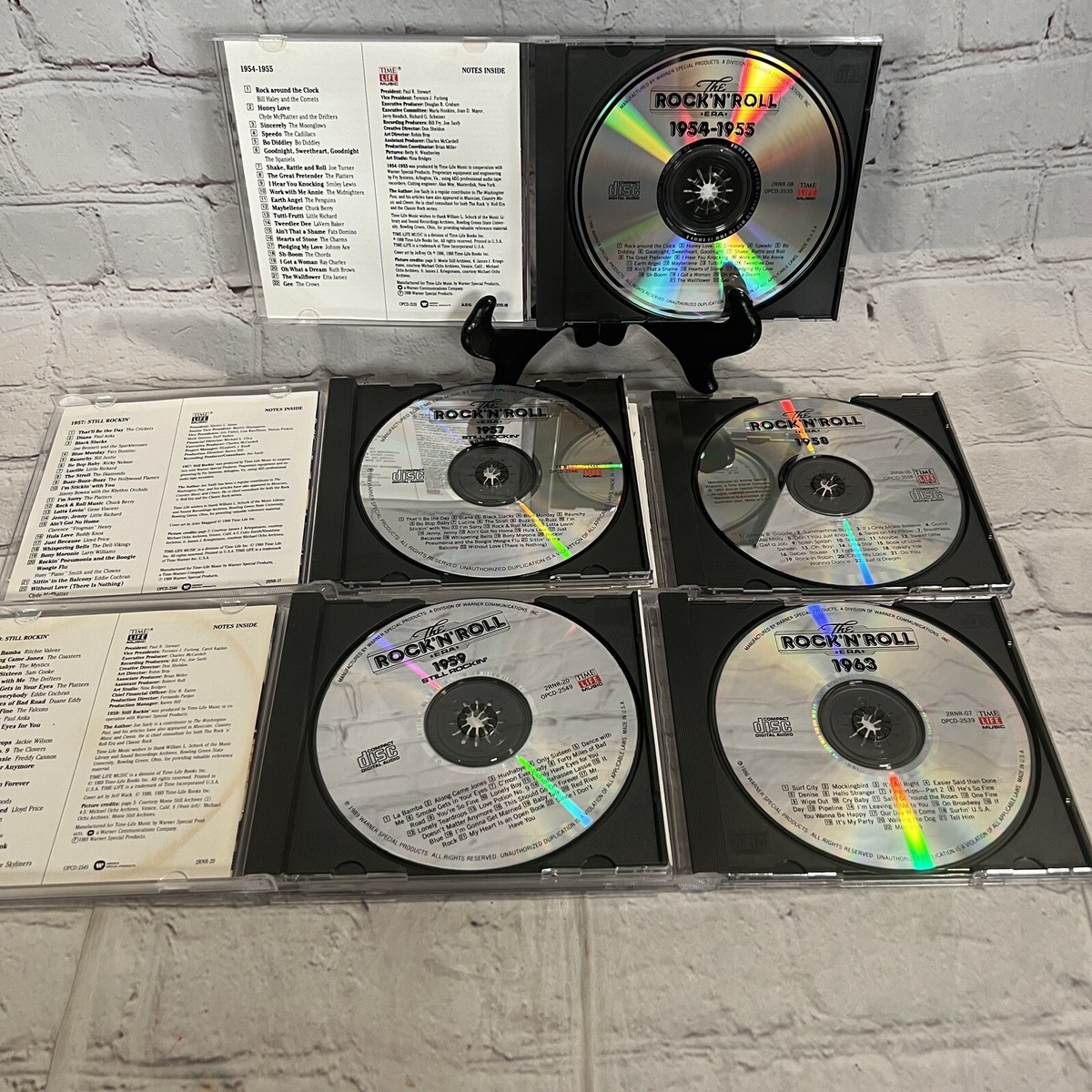 Time-Life The Rock 'N' Roll Era Collection 5 CD's 1954 55 57 Time-Life The Rock 'N' Roll Era Collection 5 CD's 1954 55 57