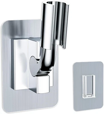 MAGICHOME Shower Head Holder with Strong Adhesive, Adjustable Universal Shower Head Holder