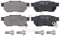 A.B.S. 36636 Bremsbelagsatz, Scheibenbremse Hinten FüR Honda Lotus MG Rover