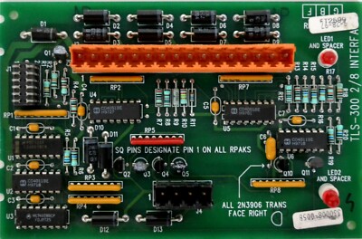 VEEDER-ROOT TLS-300 2 PROBE / 8 SENSOR BOARD 330008-005 | eBay