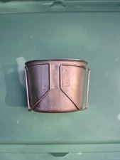 Original US Military Issue Stainless Steel Canteen Cup Made in USA Authentic VGC