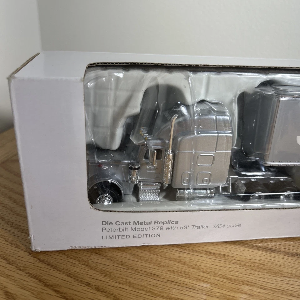 Steelcase Peterbilt Model 379 53’ Trailer 1:64 Die Cast Limited Ed Centenary 100 - Image 2 of 4