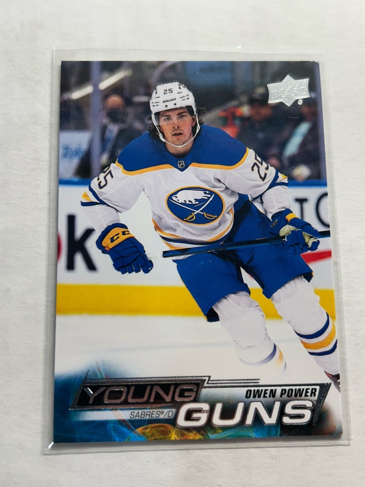 2022-23 Upper Deck Series 1 Young Guns Owen Power RC #228 Buffalo Sabres