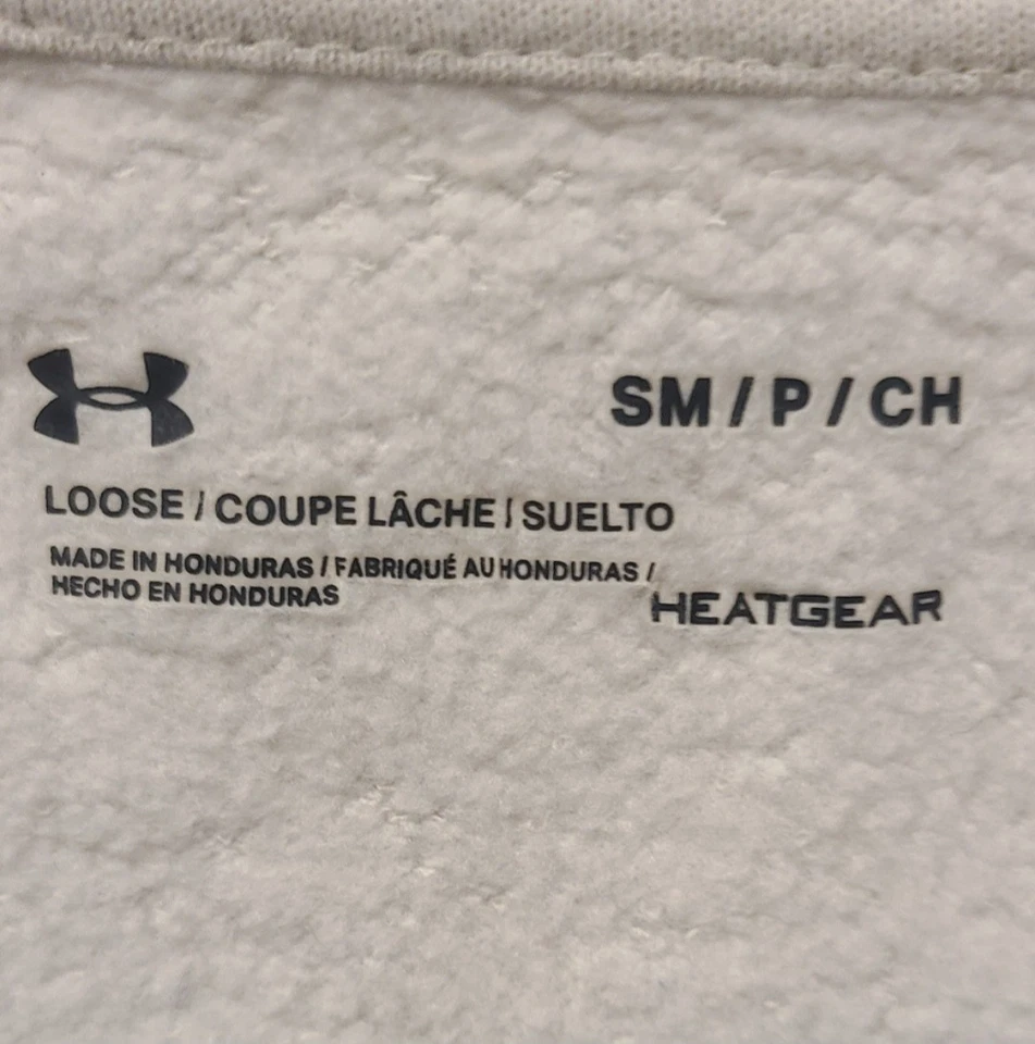 Pullover Under Armour Heatgear holgado 1/4 para mujer talla pequeña Foto 3 de 4