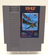 1942 (Nintendo NES, 1986) Authentic Cartridge Only - Excellent Condition Tested