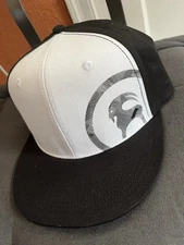 Goat Logo Backcountry Trucker Cap Flat Brim Snapback Black/white New