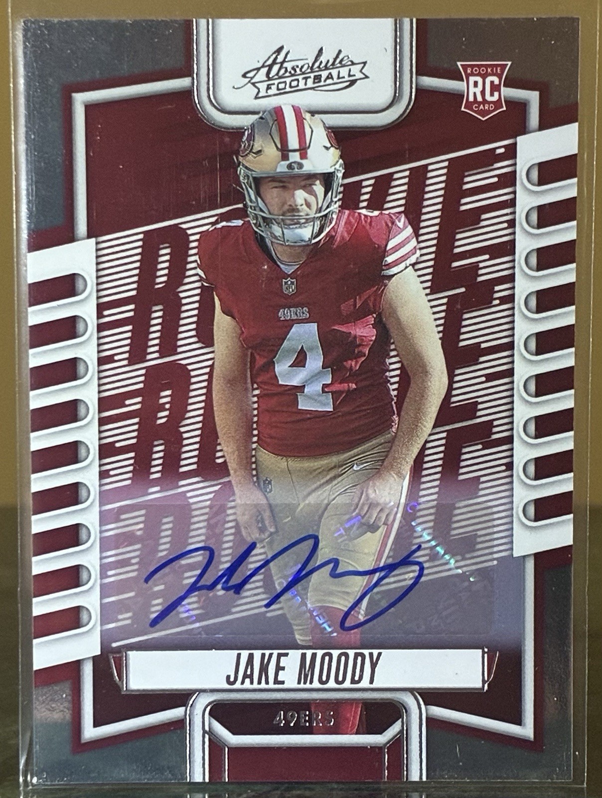 Jake Moody Panini Absolute #188 Autograph