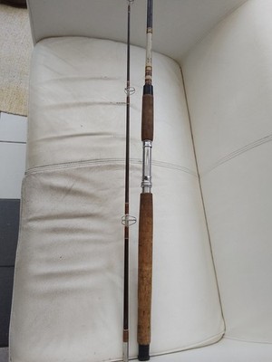 Daiwa 2025 Karpfen Angelrute Vintage 2 Stück 8ft Fluss See Teich + Original Tasche