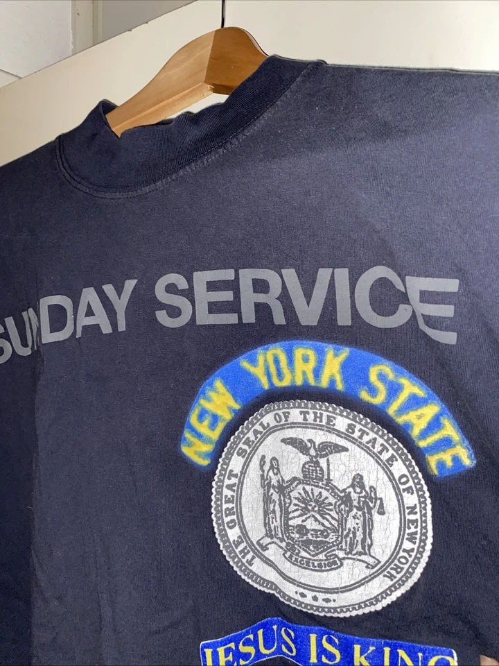 Sunday Service T Shirt Tour Album Concert Jesus is King Kanye West Ye New York - Image 3 of 4