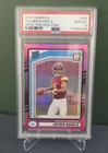 2024 - Rated Rookie Jayden Daniels #389 Optic Preview Pink Prizm. PSA 10!