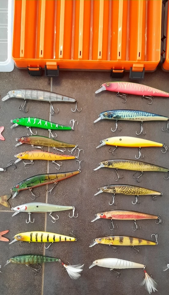 36 Mit Boxen Hochwertige Wobbler Minnow, Top Qualität, Super Laufeingenschaften! - Bild 4 von 4
