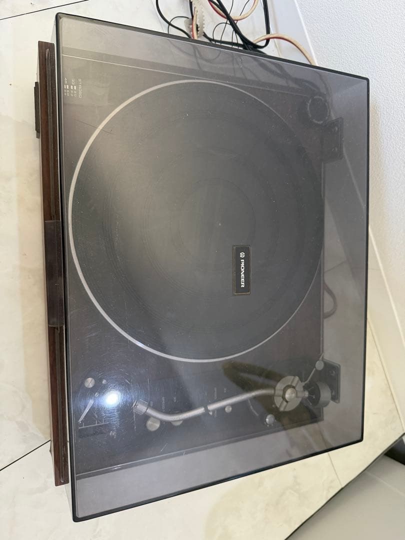 Pioneer PL-1100 Direct Drive Turntable Vintage Japan w/ PC-110 MM Cartridge