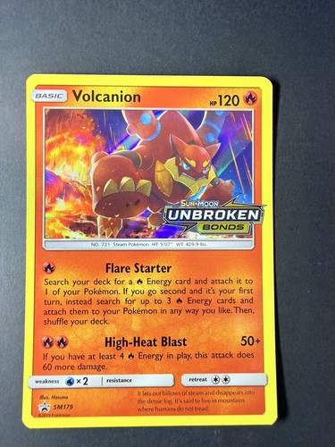Volcanion - (Prerelease) SM179 Sm Holo