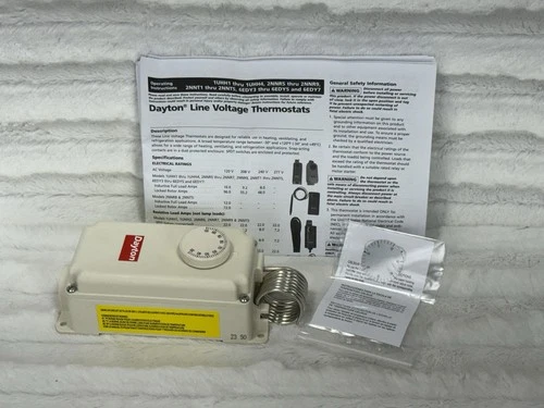 Dayton 6EDY5 Heat/Cool Thermostat