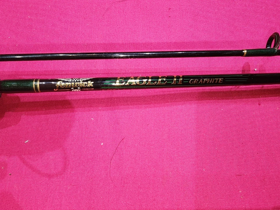 Fenwick Eagle II Graphite Rod E 75S - L-2 - 7' 6" - 1/8-3/8 oz Lure 4-10 lb Line - Image 2 of 3
