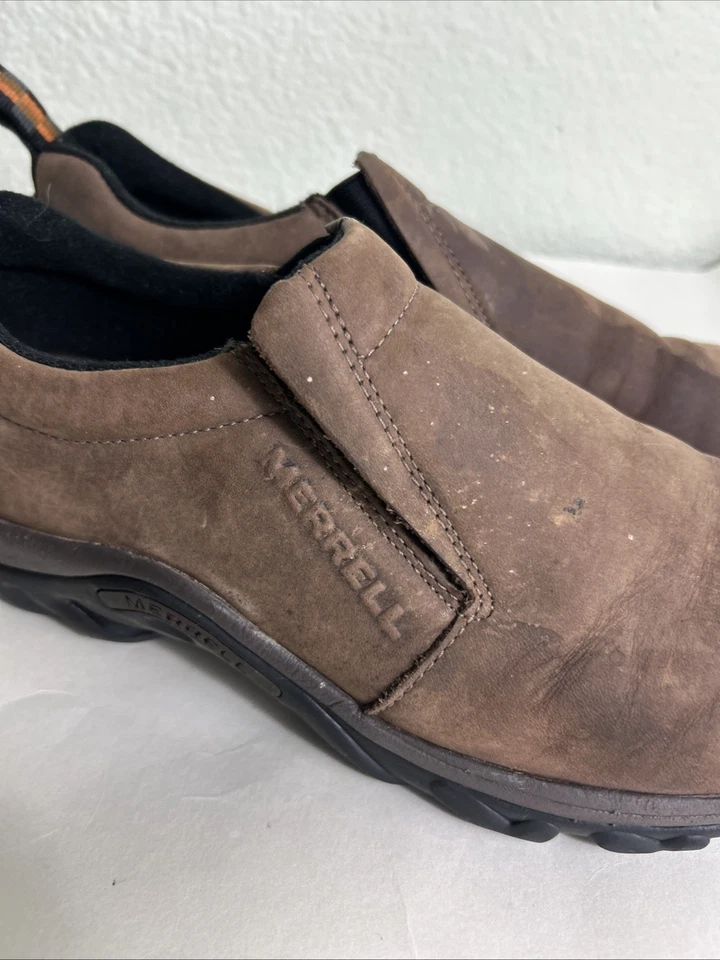 Merrell Jungle Moc Mens J60831 Slip On Leather Comfort Casual Shoes Size 10 - Image 3 of 4