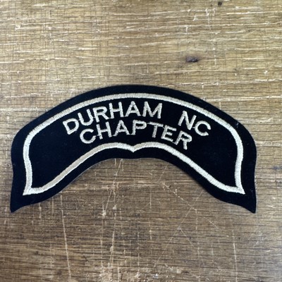 Harley Davidson HOG Durham NC Chapter Vest 5 x 3'' Patch North Carolina