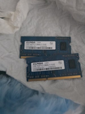 2× 2GB DDR3 Laptop-RAM Elpida   getestet 
