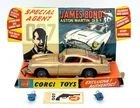 ORIGINAL Vintage CORGI TOYS No. 261 James Bond 007 ASTON MARTIN DB5 w/Box Insert