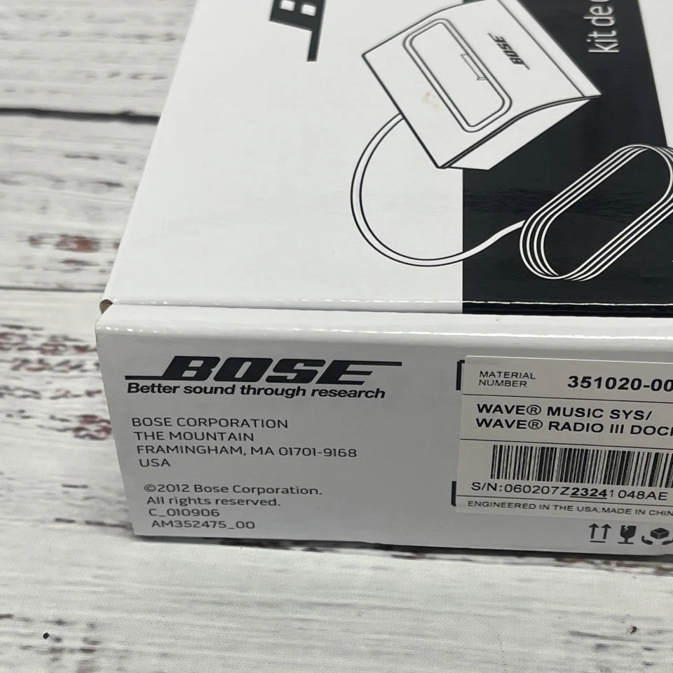 BOSE Wave III Dock Base for iPod/iPhone Model 351020-0020 - Image 4 of 4