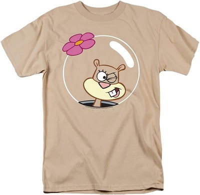 Classic Spongebob Sandy Wink Face Unisex Adult T Shirt